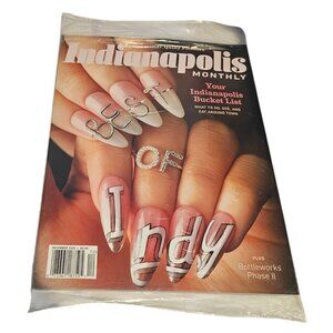 Indianapolis Monthly Set of 2 Magazines Dec 2025 NEW Issues Bucket List Gives